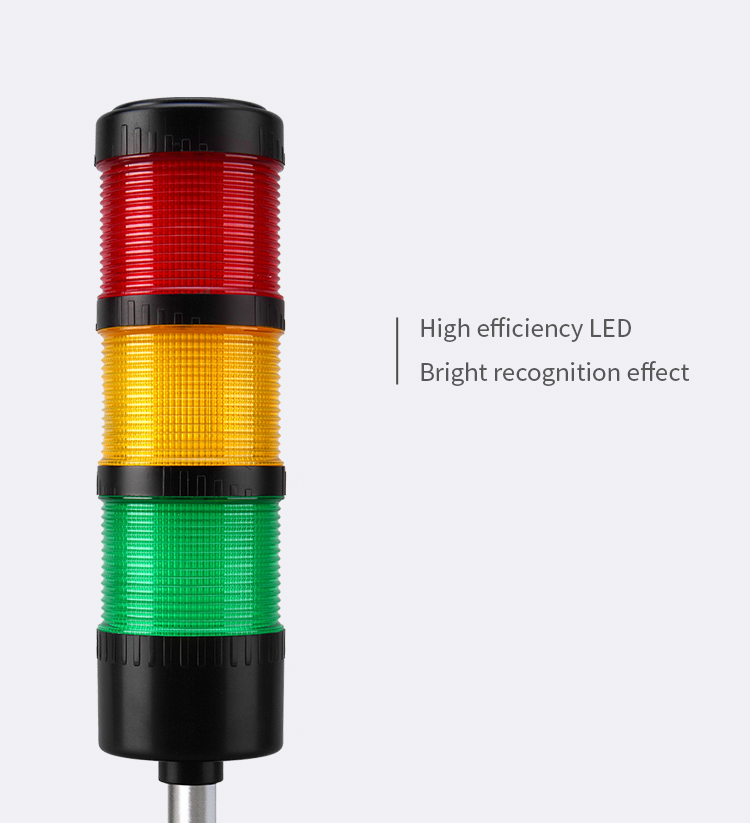 3colors plastic signal light 