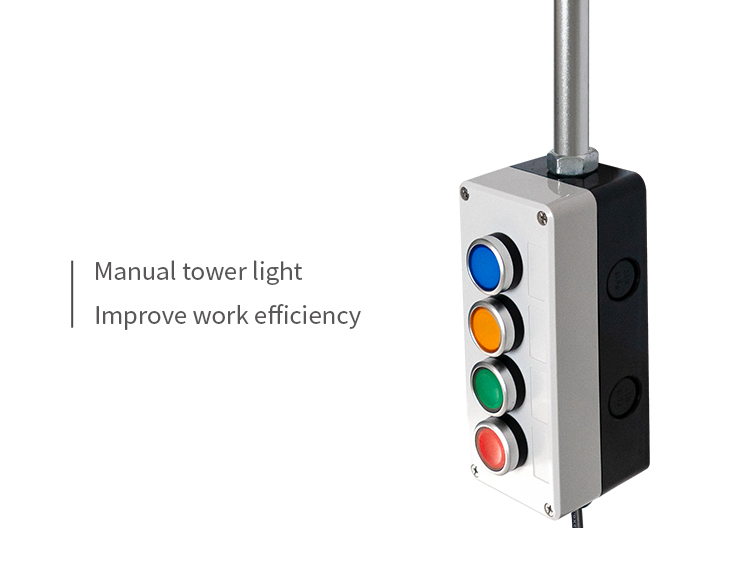siganl light with switch button