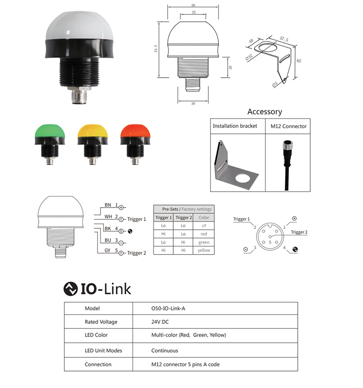 IO-LINK signal light 
